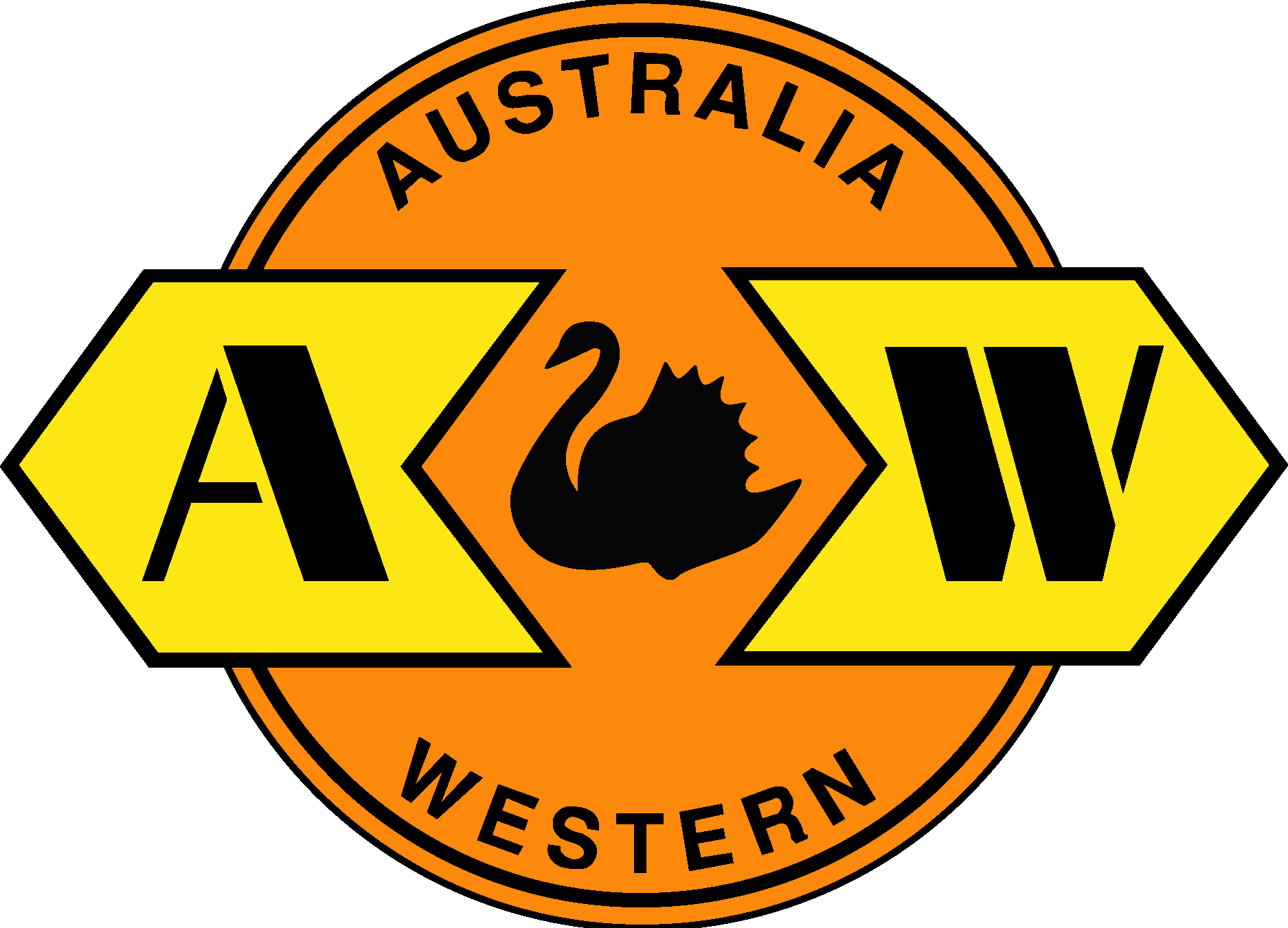 Australia Western Railroad Logo Vector Logo